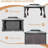 Aluminum Metal Gazebo With Galvanized Steel Double Roof Canopy-123015052-102759281