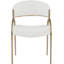 Chaise de salle à manger noire Privet, ensemble de 2-934652423-934652424