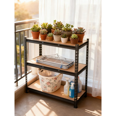 Heavy Duty 5-Tier Garage Shelving Unit With 3000 LBS Capacity, Adjustable Metal Storage Rack For Garage, Basement, Workshop Organization
