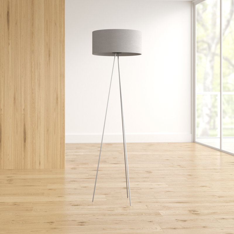 Aguilar 152cm Tripod Floor Lamp, Grey