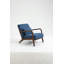 Chaise d'appoint avec structure en bois, chaises de salon rembourrées avec coussin de taille, fauteuil de lecture pour véranda de chambre à coucher-1306156974-1306156972
