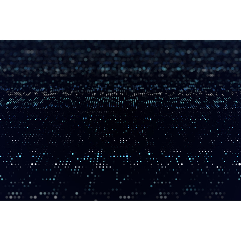 Particle Background - Wrapped Canvas Print, 30cm H x 46cm W x 3.8cm D