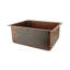 20" Hammered Copper Kitchen/Bar/Prep Single Basin Sink