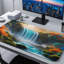 Polyester Desk Pad-1329541133