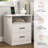 2 Drawers Nightstand With Charging Station-1990709994