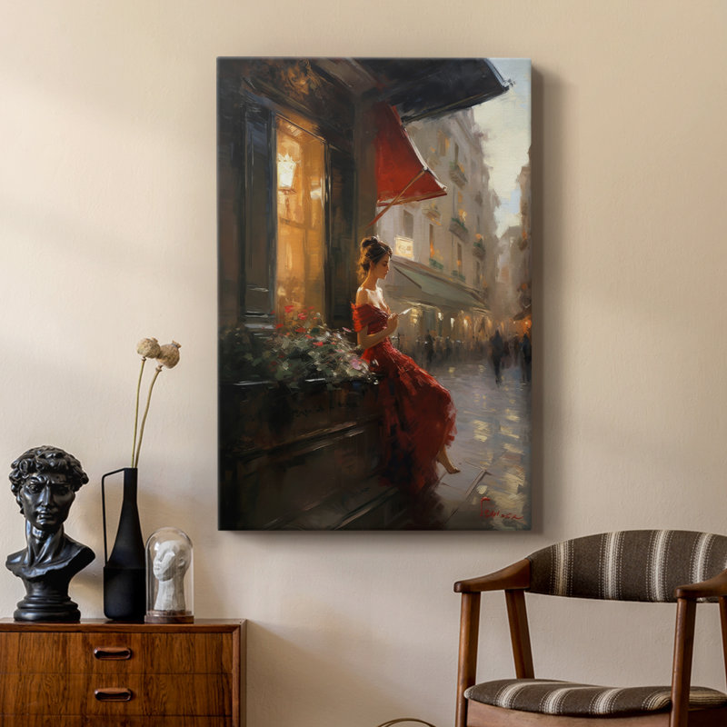 WOMEN Series CDLXIII  -Premium Gallery Wrapped Canvas -Ready to Hang, H 60 po x l 40 po