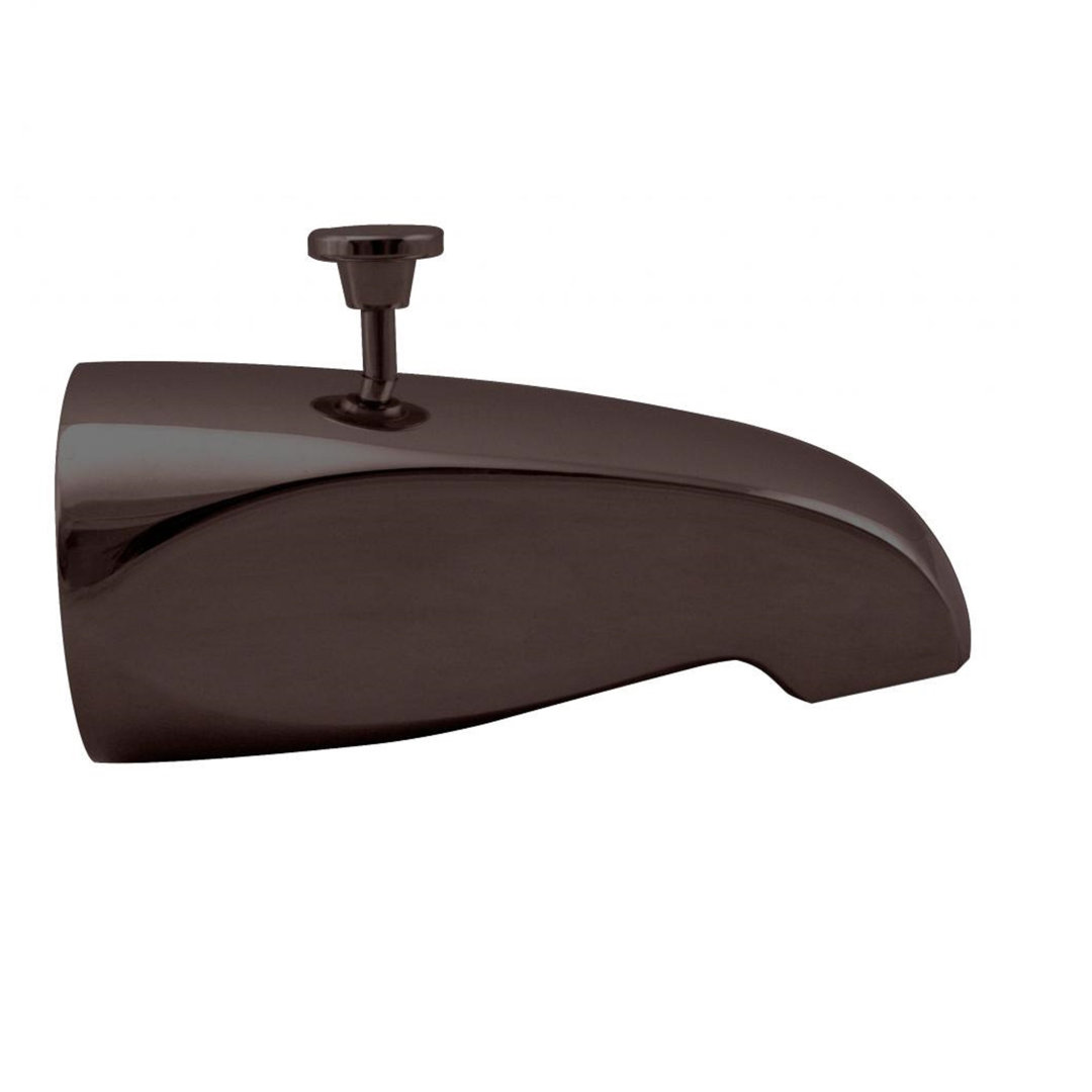 5-1/2" Reach Wall Mount Tub Spout with Rear Diverter Westbrass 