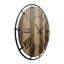 Horloge murale en bois Karina Farmhouse