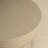 Albert Modern Concrete Round Side Table Low End Table 23.8"W x 11.4" H