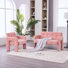Ensemble de salon nordique, canapé 2 places et fauteuil d'appoint en chenille moderne pour le salon, la chambre à coucher, le bureau
