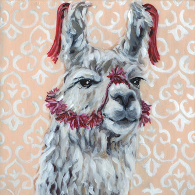 «Peruvian Llama» par Stephanie Jeanne - reproduction
