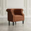 Fauteuil demi-tonneau rembourré contemporain Lily-1864048278