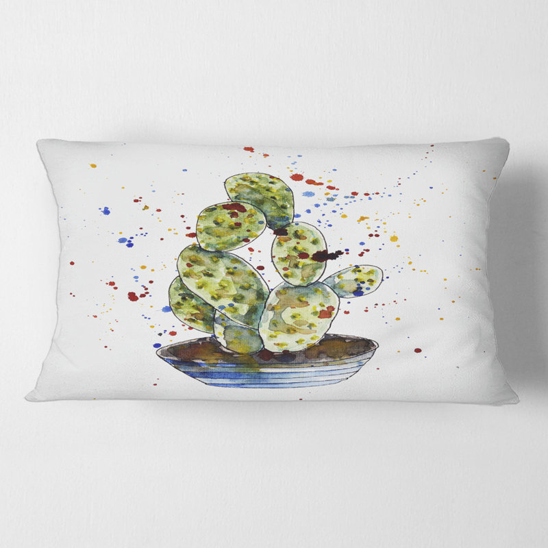 Floral Throw Pillow