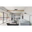54" Aya 2 - Blade LED Smart Standard Ceiling Fan with Wall Control and Light Kit Included-34470294