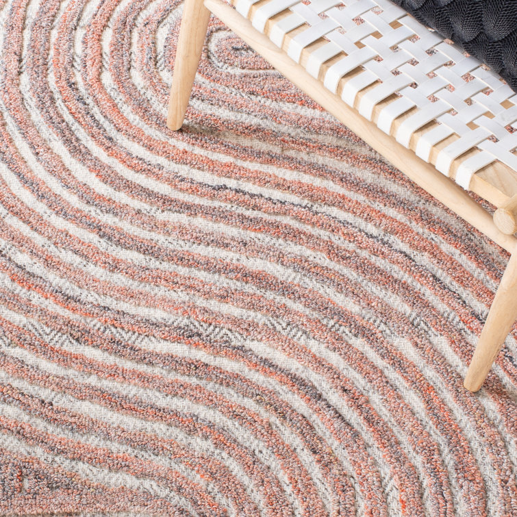 Stalnaker Hand Tufted Performance Abstract Rug