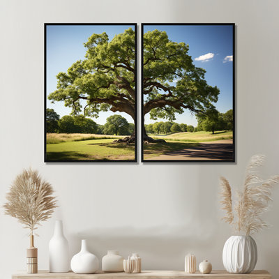 Trees Oak Majestic Oak II - Floral Tree Oak Wall Decor