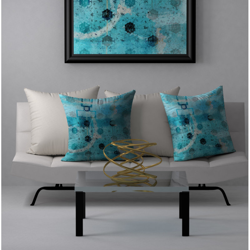 Housse de coussin carrée/insert, 20 po x 20 po