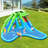 18.7' x 16.9' Inflatable Water Slide