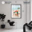 Paire de perroquets sur le bord de la mer, impression par Notoriart-116872132-116872131