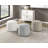 Modern Pouf Off