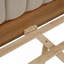 Très grand lit en bois avec tête de lit tapissier de style piano, lit en bois avec cadre de lit renforcé, blé-1455078937
