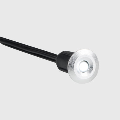 Willmot Chrome Integrated LED Aluminium Deck Light Pack