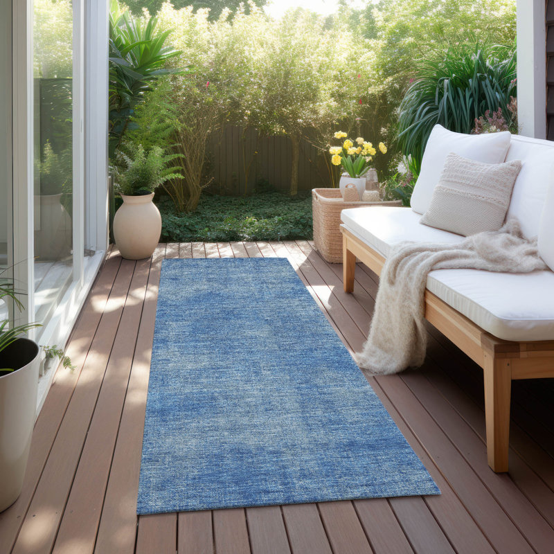 Machine Washable Indoor/Outdoor Chayden ACN1018, Runner 2'3" x 7'6"