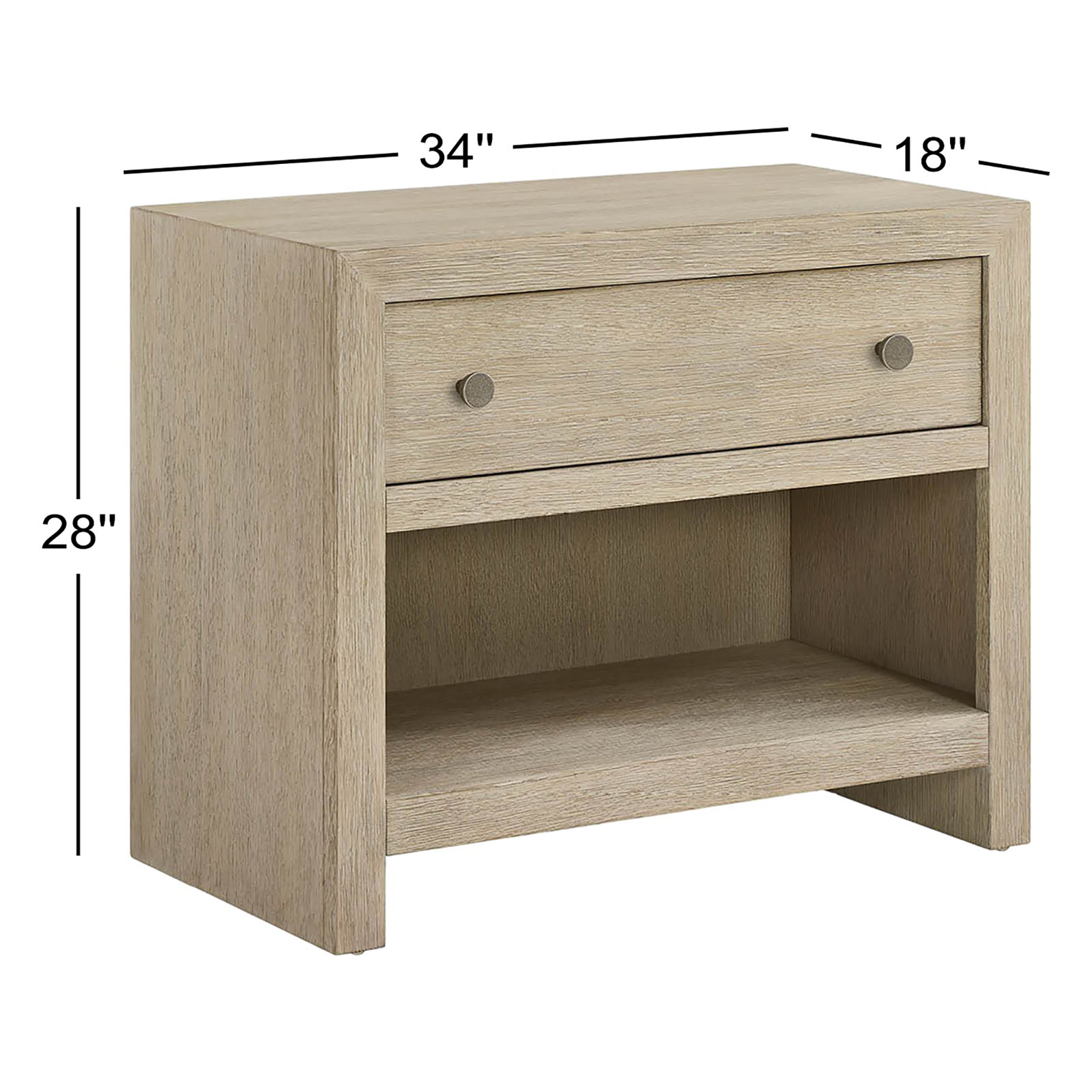 Queensland Oak Nightstand