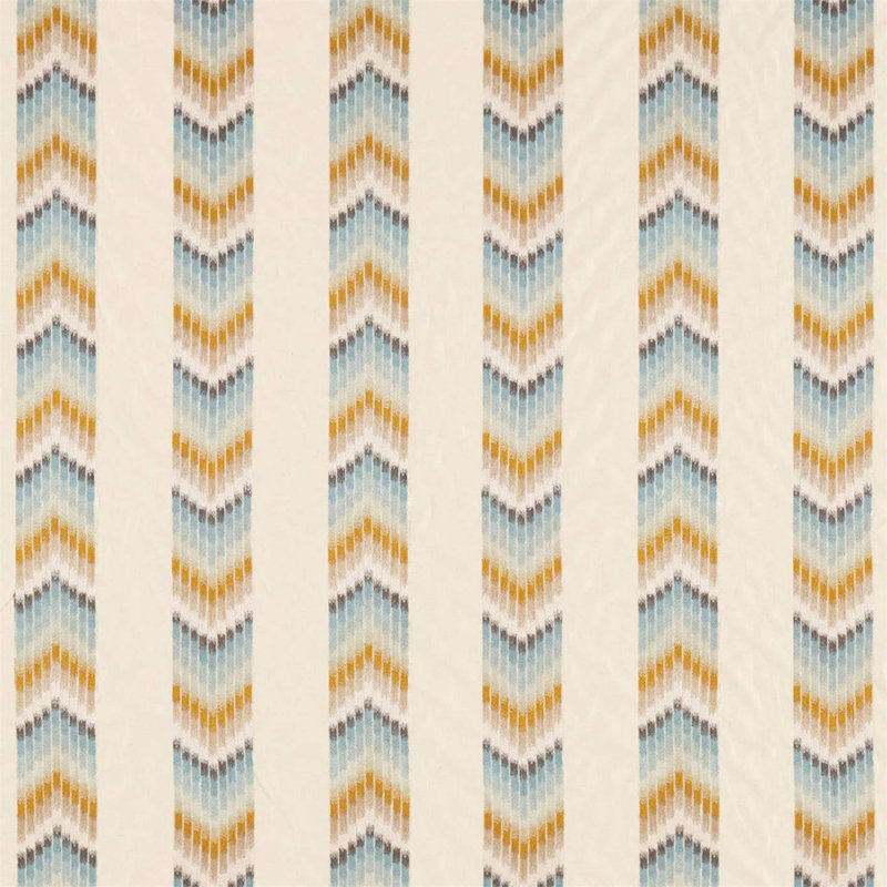 Kengo Fabric, Gold/Topaz