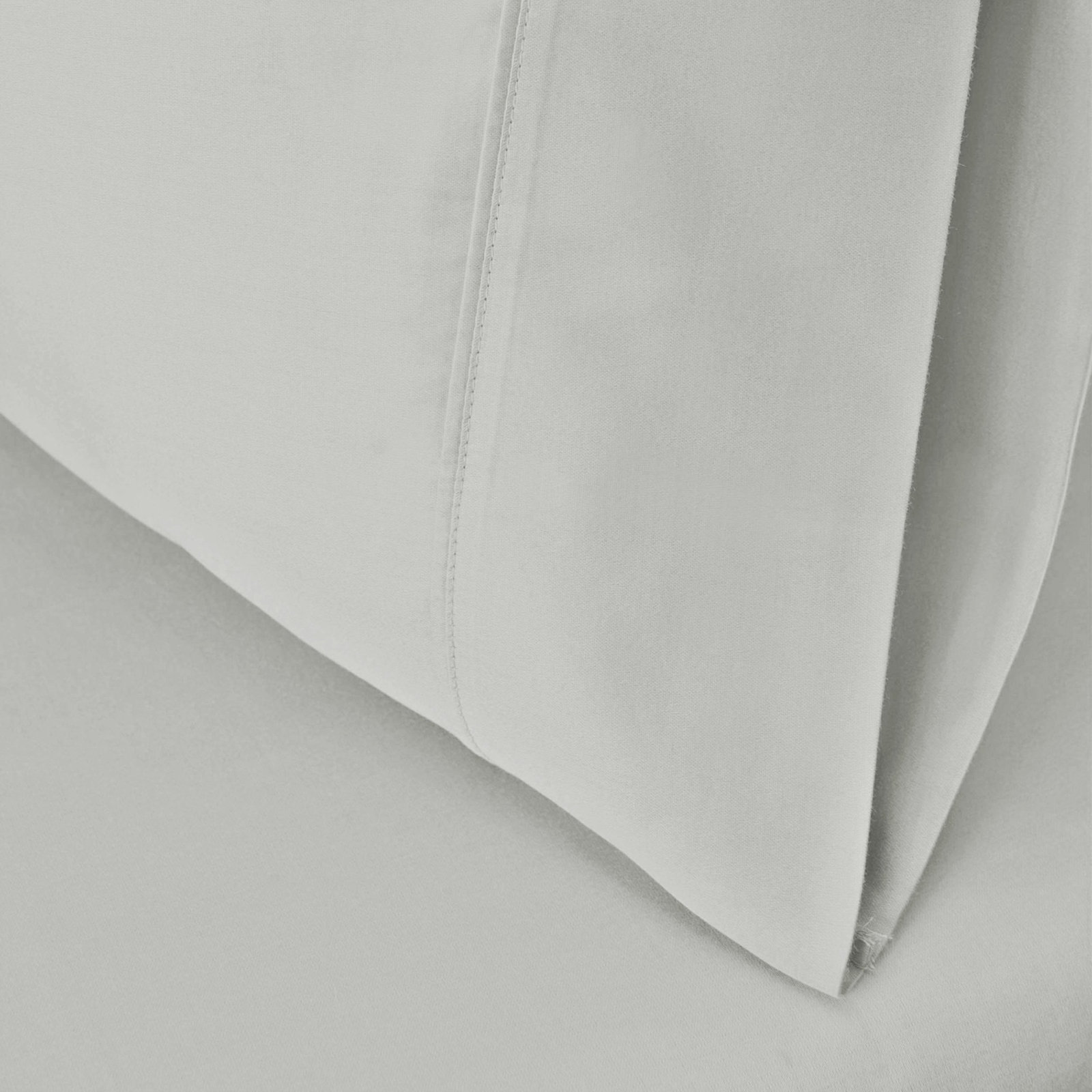 Edmont Cotton Pillowcase, King, Platinum