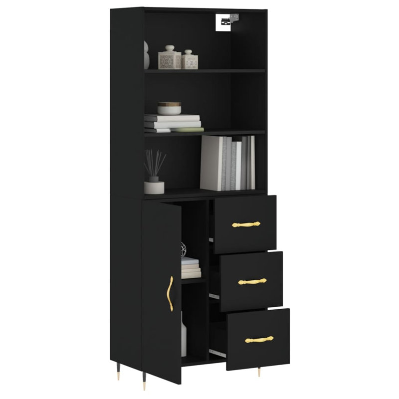 Storage Cabinet, Black