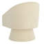 Fauteuil d'appoint moderne en velours-368970607
