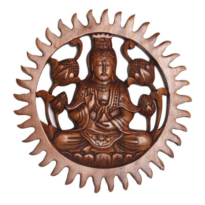 Handmade Traditional Religious & Spiritual Wall Decor on Solid Wood