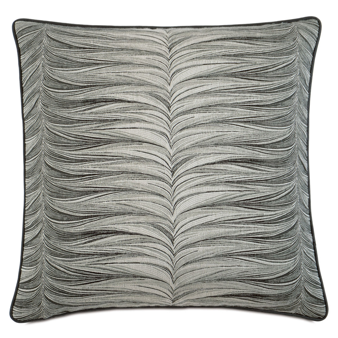 Hendrix Small Welt Square Pillow Cover & Insert Eastern Accents