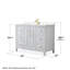 Ensemble de meuble-lavabo simple 48 po Daria-97925086-97925080-97925085