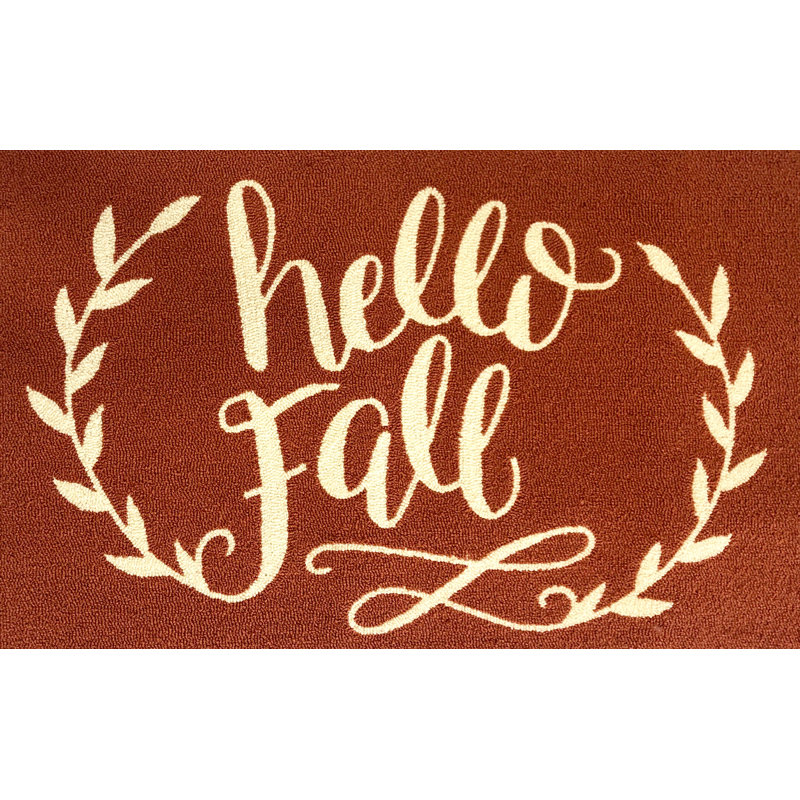 Hello Fall Size 24"X36", 30" W x 48" L