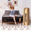 Matelas pour canapé-lit moelleux en mousse à mémoire de forme de 14 po Alwyn Home Perryman-97802397