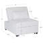 Fauteuil convertible en sherpa Hulse 3-en-1