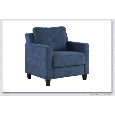 Chaise d'appoint moderne et confortable avec un design élégant et des coussins moelleux, parfait pour une détente confortable et un attrait esthétique