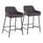 Charcoal Polyester Blend/Black selected