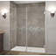Porte de douche à charnière sans cadre de H 72 po nautis GS-15205995