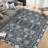Area Rugs Washable  Farmhouse Area Rug for Living Room Neutral Geometric Low Pile Non Slip Soft Print Pattern Rug for Bedroom Kitchen Dining Room Entryway