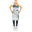 No Pattern Bib Apron