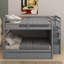 Full Over Full Bunk Bed With Trundle And Staircase-1911603200