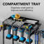 Rangement pour outils électriques avec chariot utilitaire Shelly