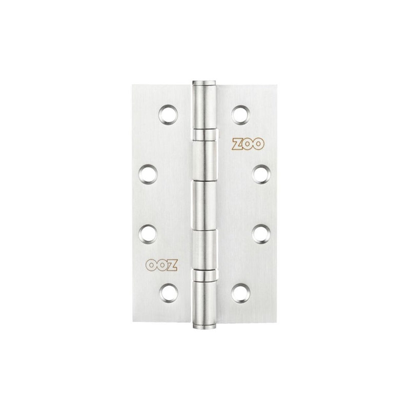 10.2cm H x 6.3cm W Butt Bearing Single Door Hinge