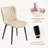 Modern Dining Chairs, Leather Dining Side Chairs With Sturdy Metal Frame & Non-Slip Feet For Kitchen, Restaurant-1565100534-1565100525