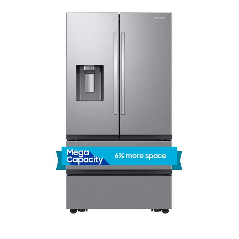 Réfrigérateur intelligent à portes françaises avec distributeur d'eau et de glaçons 36 po 30 pieds cubes Samsung