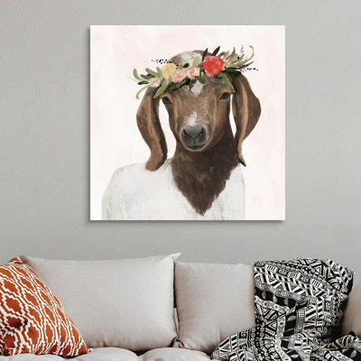 " Spring On The Farm IV " by Victoria Borges Painting Print