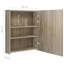 Sigismund 500mm W 600mm H Surface Frameless Medicine Cabinet Mirror 3 Fixed-61751199
